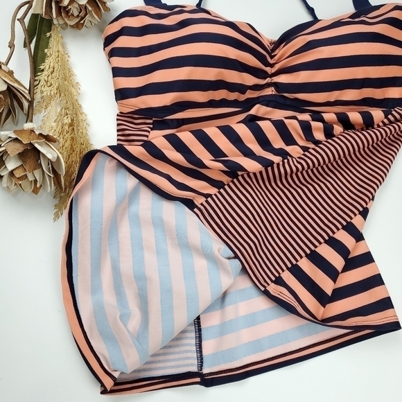 NEW Beach Bump Maternity Tankini Swim Top Sz L - Picture 11 of 12